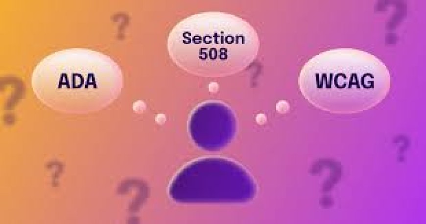 Digital accessibility under ADA title III and section 508