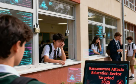 180 ransomware attacks plague education sector worldwide in 2025