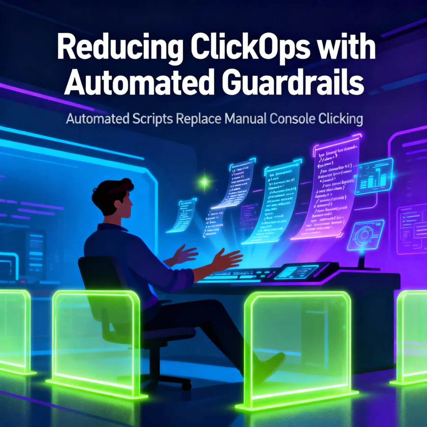 Reducing ClickOps with Automated Guardrails -Automated Scripts Replace Manual Console Clicking