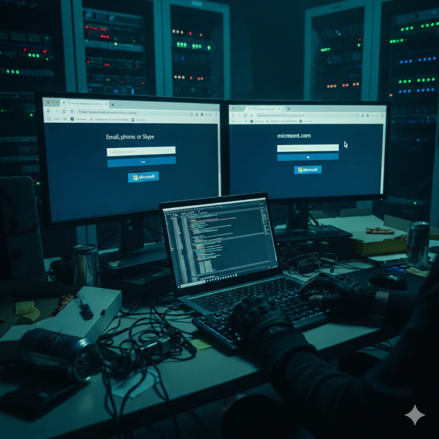 Hackers Replace ‘m’ with ‘rn’ in Microsoft(.)com to Steal Users’ Login Credentials