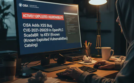 CISA Adds Actively Exploited XSS Bug CVE-2021-26829 in OpenPLC ScadaBR to KEV