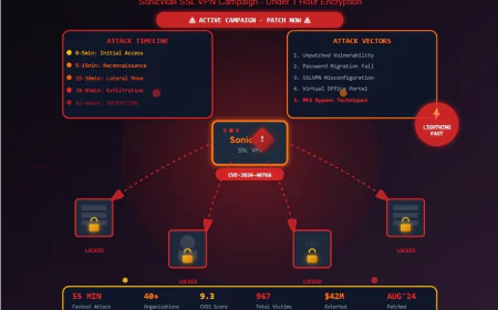 Akira Ransomware: The Lightning-Fast SonicWall Attack That Encrypts in Under an Hour