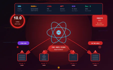 CVE-2025-55182 (React2Shell): The CVSS 10.0 RCE That Broke React Server Components