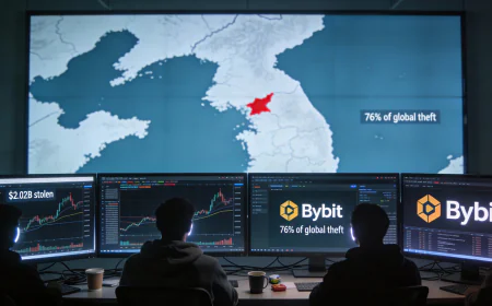 North Korea-Linked Hackers Steal $2.02 Billion in 2025, Leading Global Crypto Theft
