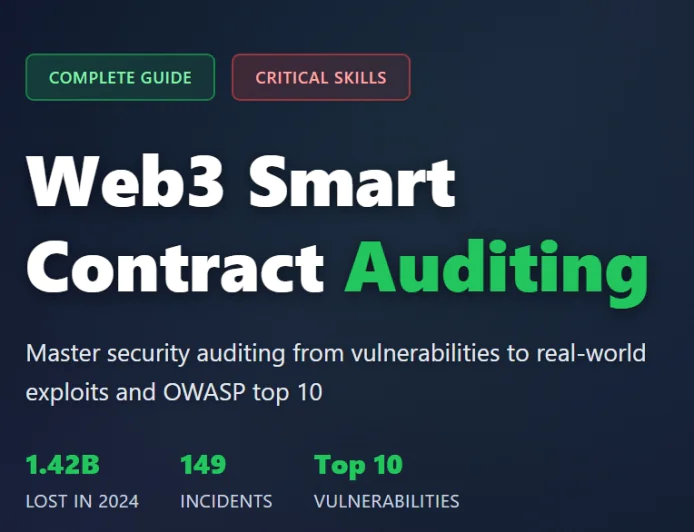 Web3 Smart Contract Auditing: The Complete Beginner's Guide to Securing Your Code