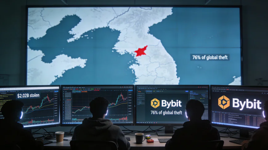 North Korea-Linked Hackers Steal $2.02 Billion in 2025, Leading Global Crypto Theft