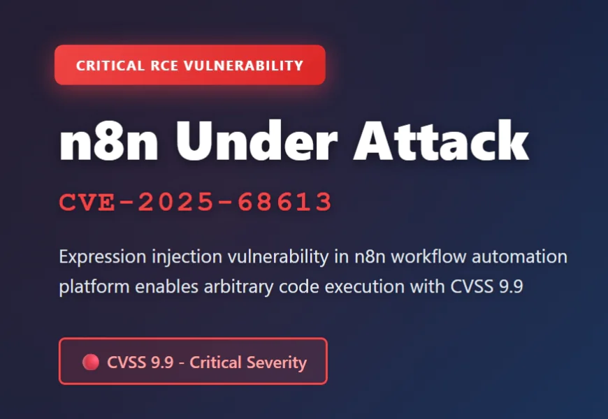 CVE-2025-68613: Critical RCE in n8n Workflow Automation Platform
