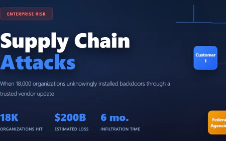 Supply Chain Attacks: Why Trusting Your Vendors Is Your Greatest Security Risk