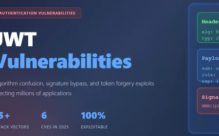 JWT Vulnerabilities: Complete Testing Guide
