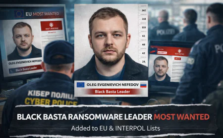 Black Basta Ransomware Leader Added to EU Most Wanted and INTERPOL Red Notice