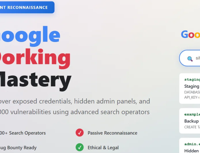 Google Dorking Mastery: From Passive OSINT to Finding Your Next $10,000 Bug Bounty