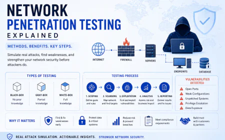 Network Penetration Testing Explained: Methods, Benefits, and Key Steps