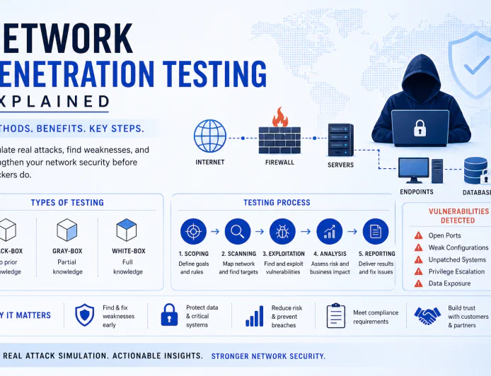 Network Penetration Testing Explained: Methods, Benefits, and Key Steps